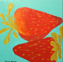 A couple of strawberries