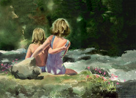 BEST FRIENDS by SHARON SHARPE