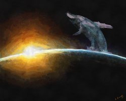 Breaching planet Earth