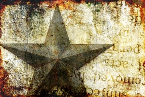 Barn Star Grunge