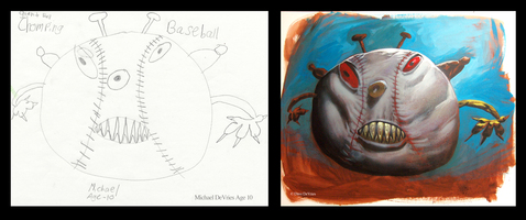 Evil Chomping Baseball