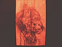 lava monkey red sketch