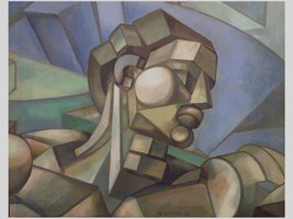 cubist michaelangelo adam head