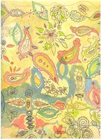 Cipasso Yellow Organic Abstract