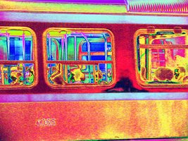 fantasy streetcar abstract