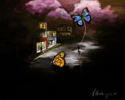 Butterflies On Bank Street