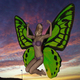 Title: Butterfly Woman