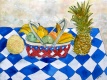Title: still life fruit basket 5