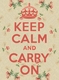 Title: Keep Calm and Carry On Vintage 