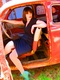 Title: Girl in a Volvo